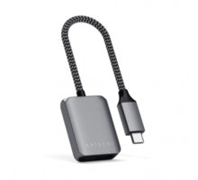 Satechi USB-C to 3.5mm Audio &amp; PD Adapter, šedá_1353644305