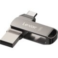 Lexar JumpDrive D400 Dual - 128GB, šedá_1536988600