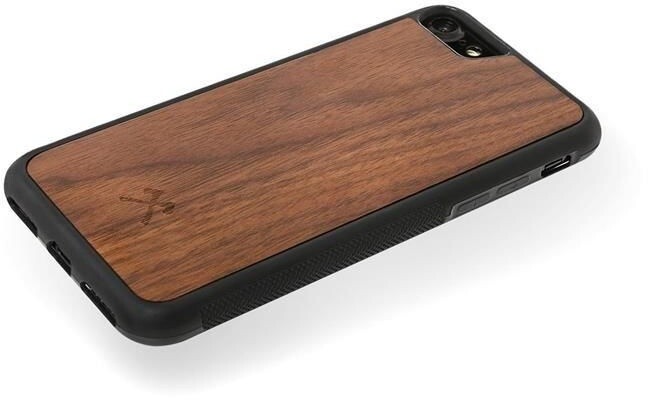 Woodcessories ochranný kryt TPU Bumper pro iPhone 7/8/SE (2020), Walnut_1835154614