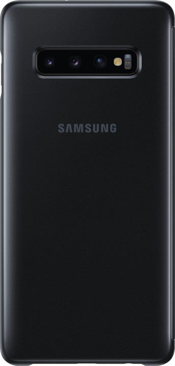 Samsung Clear View flipové pouzdro pro Samsung G975 Galaxy S10+, černá_1905181098