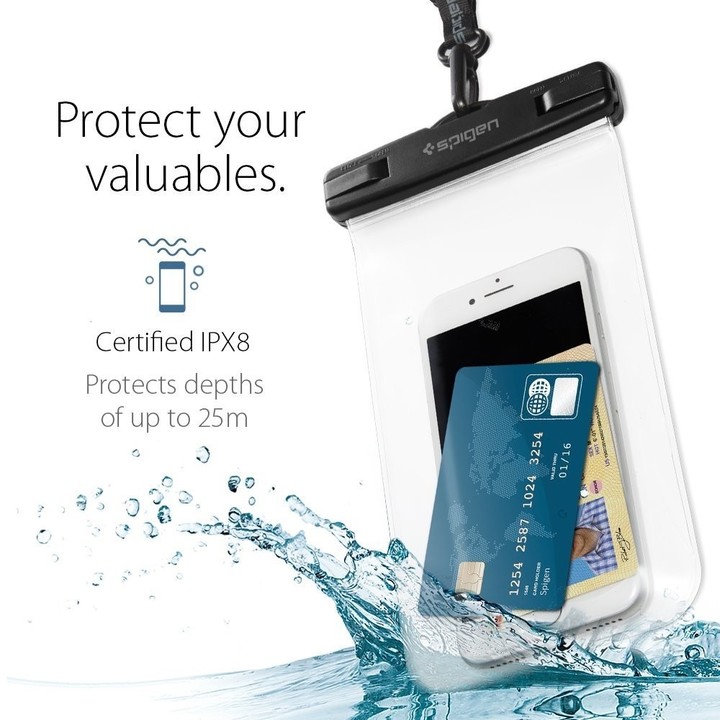 Spigen Velo A600 Waterproof Phone Case, clear_1641536189