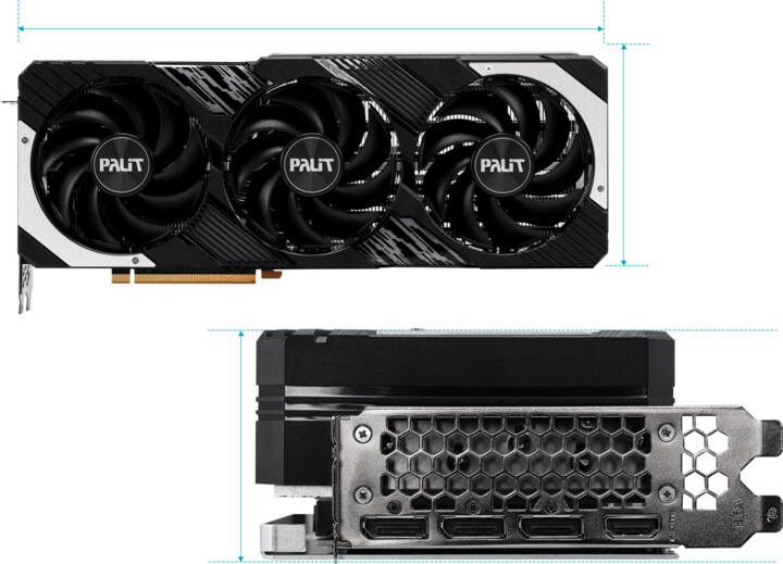 PALiT GeForce RTX 4070 GamingPro OC, 12GB GDDR6X_396123733
