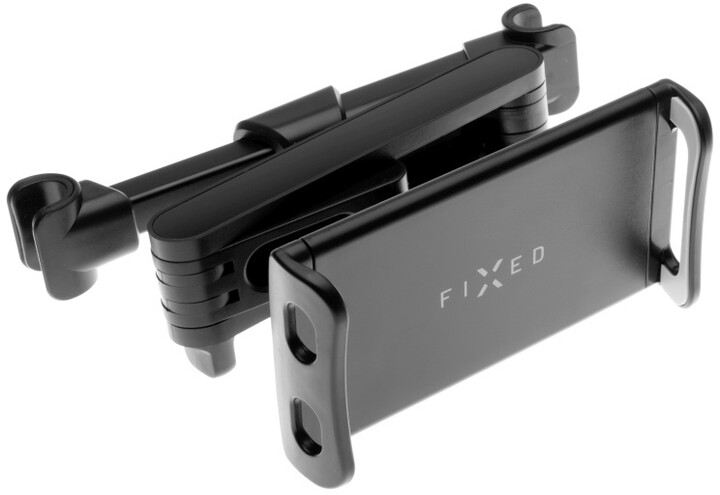 FIXED univerzální držák Tab Passenger 2 pro tablet, na opěrku hlavy, nastavitelné rameno, černá_464697197