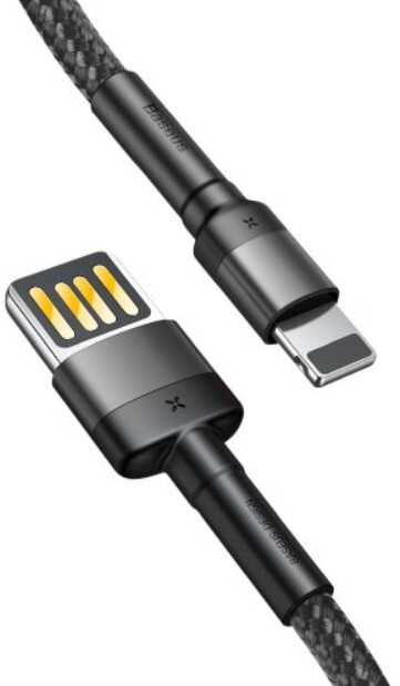 BASEUS kabel Cafule Cable (Special Edition) USB Lightning for iPhone 2.4A, 1m, černá_1669031410