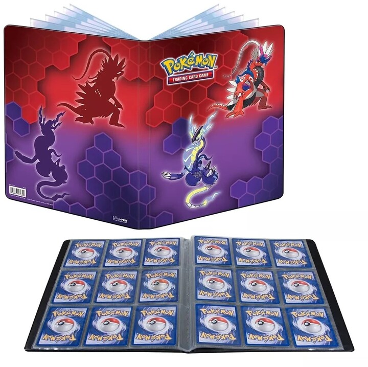 Album Ultra Pro Pokémon - Koraidon &amp; Miraidon, A4, na 180 karet_1697928653