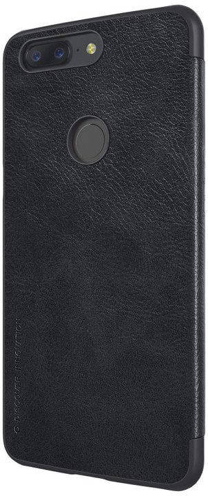Nillkin Qin Book pouzdro pro OnePlus 5T, Black_1689078863