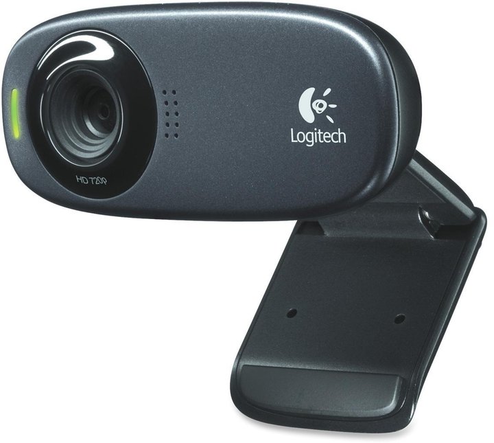 Logitech HD Webcam C310, šedá_1181483725