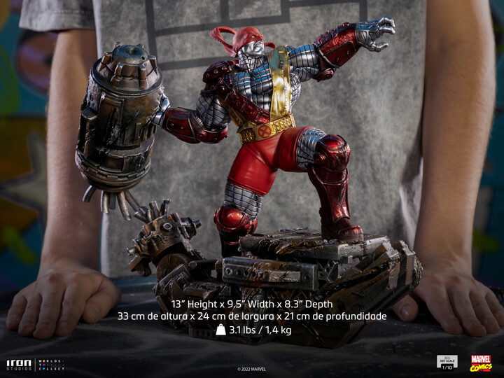 Figurka Iron Studios X-Men Age Of Apocalypse - Colossus BDS Art Scale, 1/10_456890517