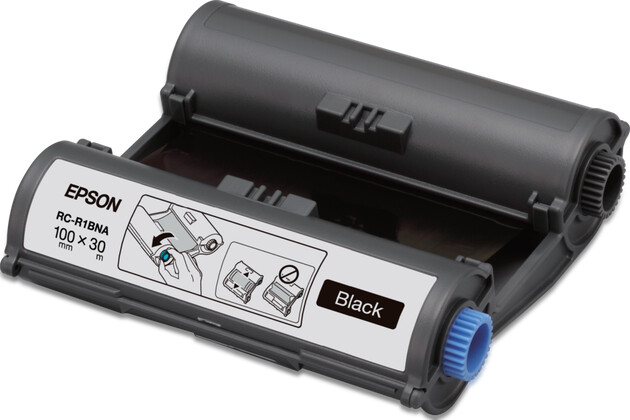 Epson LabelWorks RC-R1BNA, páska pro tiskárny etiket, 100mm, černá_208299846