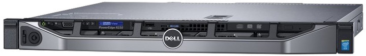 Dell PowerEdge R230 R /E3-1220v5/16GB/2x 300GB 10K SAS/H330/1x250W/1U/Bez OS_129831245