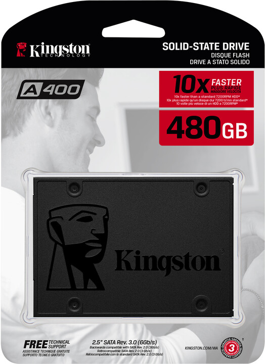 Kingston Now A400, 2,5&quot; - 480GB_42562428