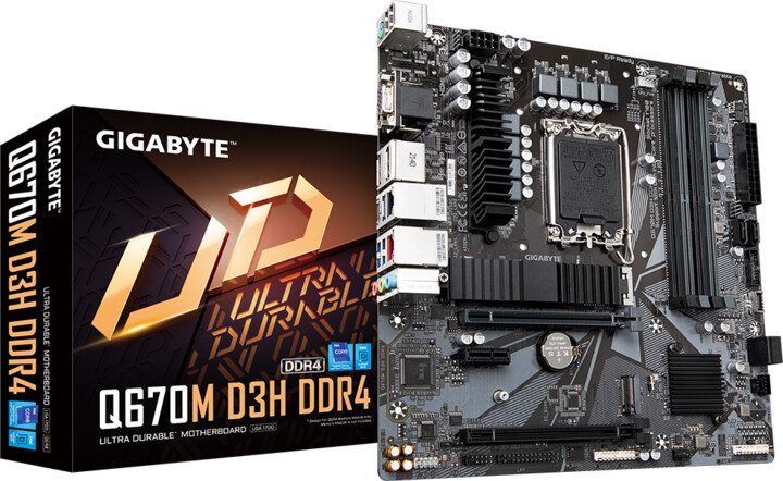 GIGABYTE Q670M D3H DDR4 - Intel Q670_134637842
