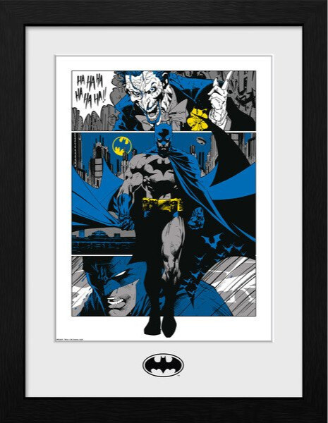 Zarámovaný plakát DC Comics - Batman Panels_890859739