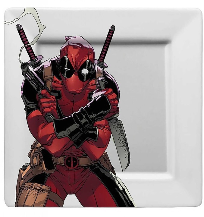 Talíře Deadpool - BANG! (sada 4 kusů)_1223568260