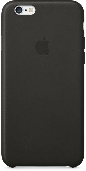 Apple Leather Case pouzdro pro iPhone 6, černá_911086277