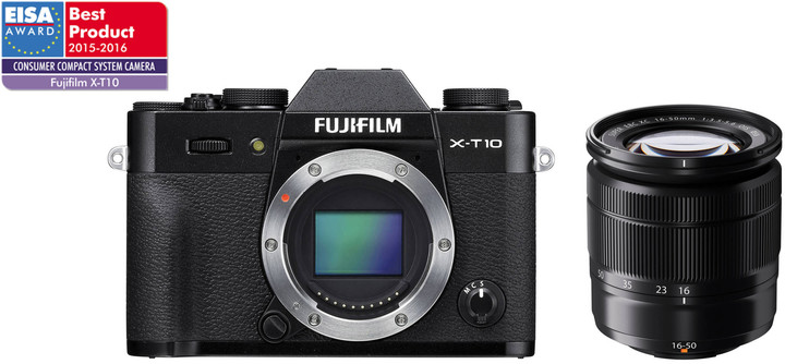Fujifilm X-T10 + 16-50mm, černá_316084593