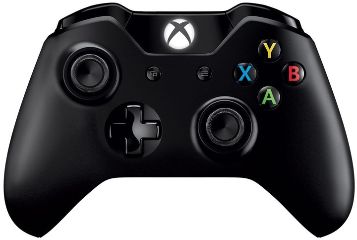 Xbox ONE S Bezdrátový ovladač, černý + kabel USB (PC, Xbox ONE)_2073139026