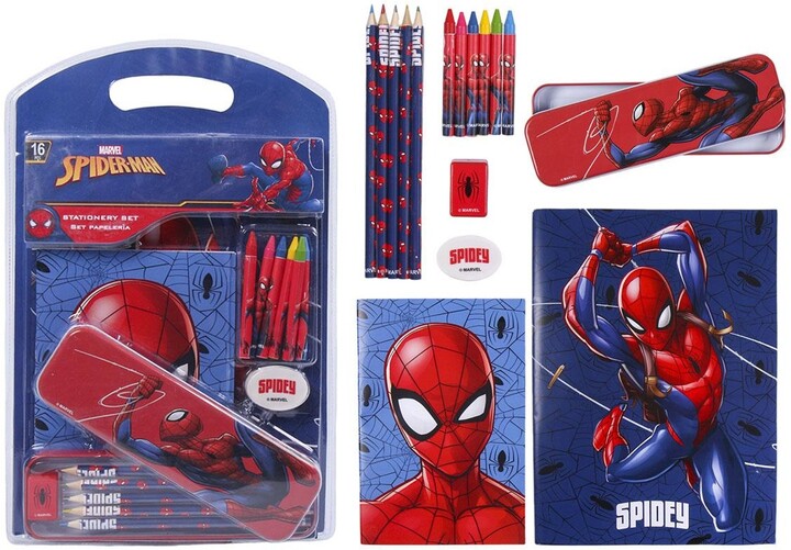 Školní set Cerdá Marvel: Spider-Man, 7 předmětů_877712527