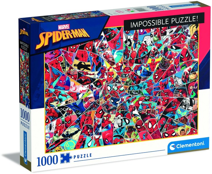 Puzzle Clementoni Impossible Spider-Man, 1000 dílků_644507418