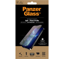 PanzerGlass ochranné sklo Edge-to-Edge s Anti-Bluelight pro Apple iPhone 13 Pro Max, černá Poukaz 200 Kč na nákup na Mall.cz