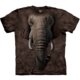 Tričko The Mountain Elephant Face, černá (US L / EU XL)