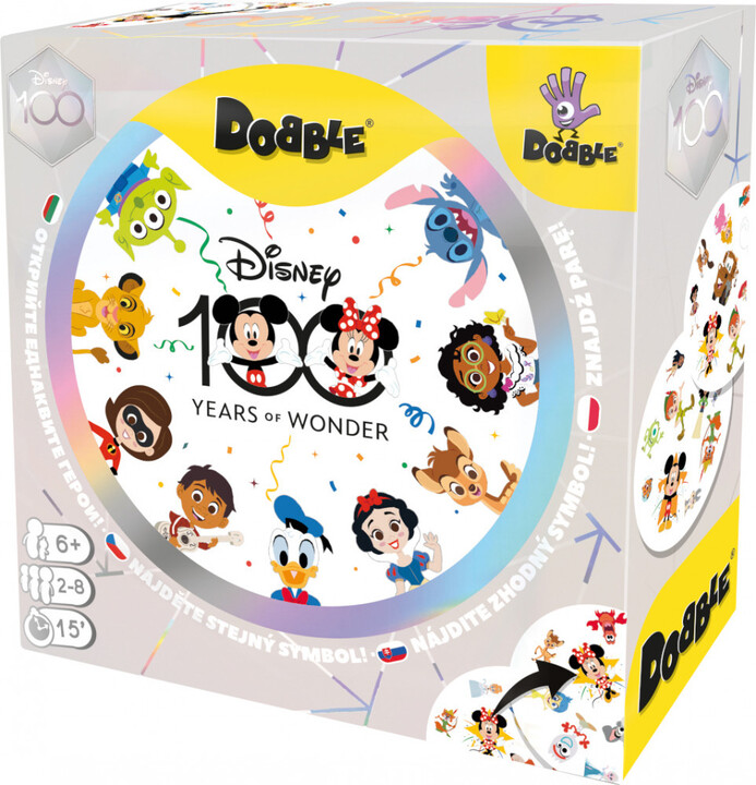 Karetní hra Dobble - Disney 100. výročí_2009968906