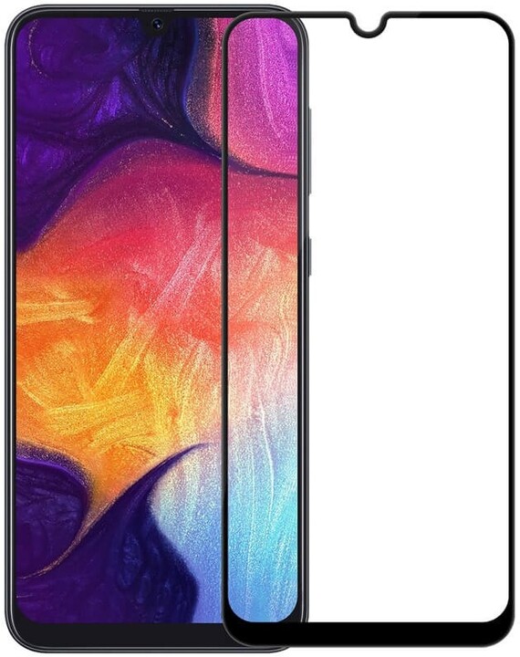Nillkin tvrzené sklo 2.5D CP+ Pro pro Samsung Galaxy A20/A30/A50/M30 , černá_174216010