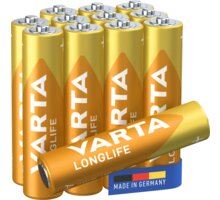 VARTA baterie Longlife AAA, 12ks (Big box) 4103301112