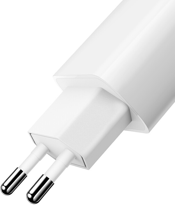 Mcdodo cestovní nabíječka, 2xUSB-A, bílá + kabel USB-C - USB-A, 1m_1533805226