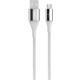Belkin kabel Premium Kevlar USB-A 2.0 /microUSB, 1,2m - stříbrný