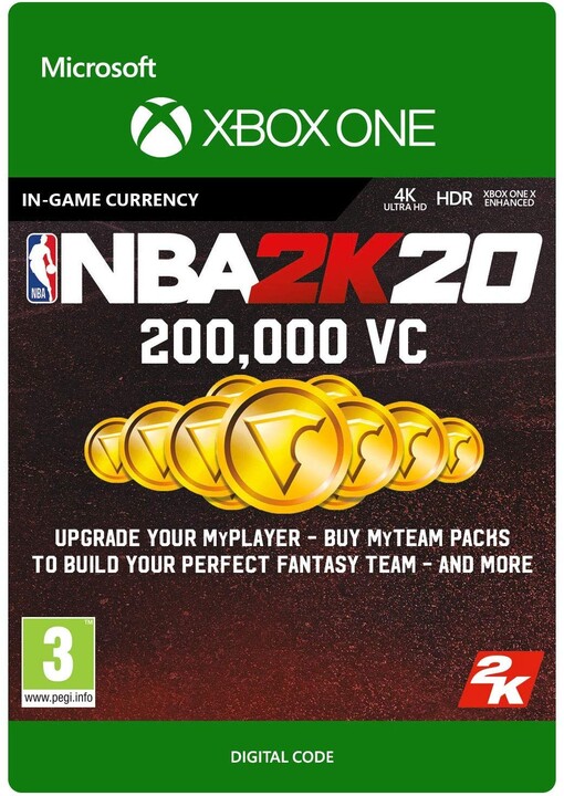NBA 2K20 - 200000 VC (Xbox ONE) - elektronicky_725488437