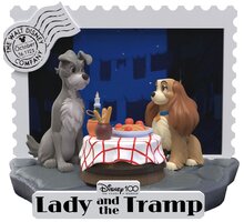 Figurka Disney - Lady a Tramp Diorama 04711203453949