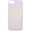 GUESS Glitter 4G Circle kryt pro iPhone 8/SE2, růžová_951016601