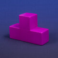 Antistresová hračka Fizz Creation - Tetris T, fialová_1306935408