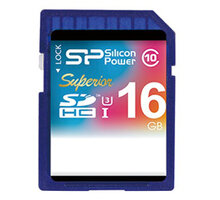 Silicon Power SDHC Superior U03 16GB Class 10 UHS-I_1147714122