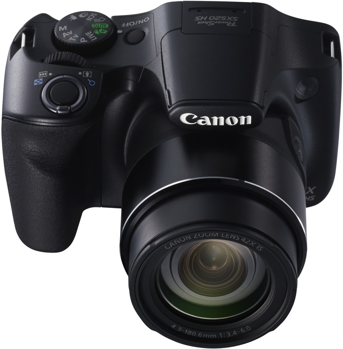 Canon PowerShot SX520 HS, černá_1031243204