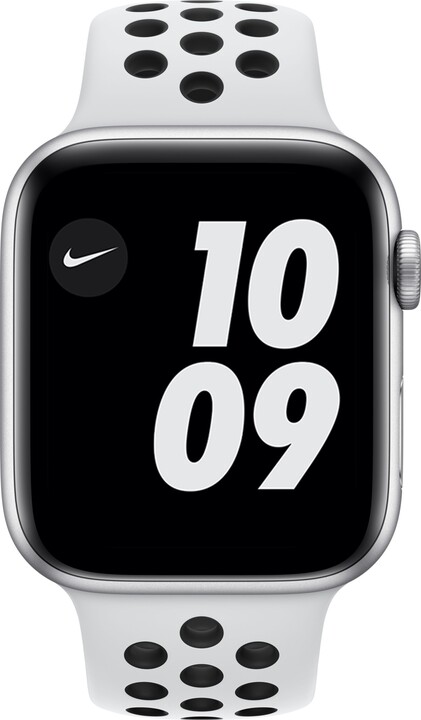 Apple Watch Nike Series 6 Cellular, 44mm, Silver, Pure Platinum/Black Nike Sport Band_1676885057