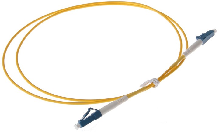 Masterlan optický patch cord, LCupc/LCupc, Simplex, Singlemode 9/125, 1m_2065569726