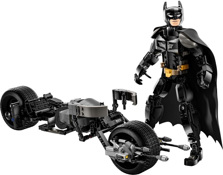 LEGO® DC Batman™ 76273 Sestavitelná figurka: Batman™ a motorka Bat-Pod_432234352