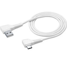 CellularLine USB datový kabel L s konektorem USB-C, 100 cm, bílá_870260834