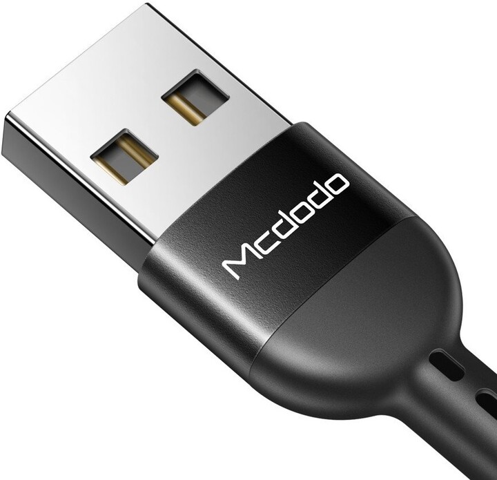 Mcdodo Omega series datový kabel USB - USB-C, 1.8m, černá_1192409524
