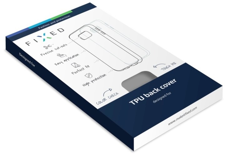 FIXED TPU gelové pouzdro pro Samsung Galaxy A7 (2017), bezbarvé_1981032625