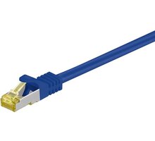 MicroConnect patch kabel S/FTP, RJ45, Cat7, 1m, modrá_895127279