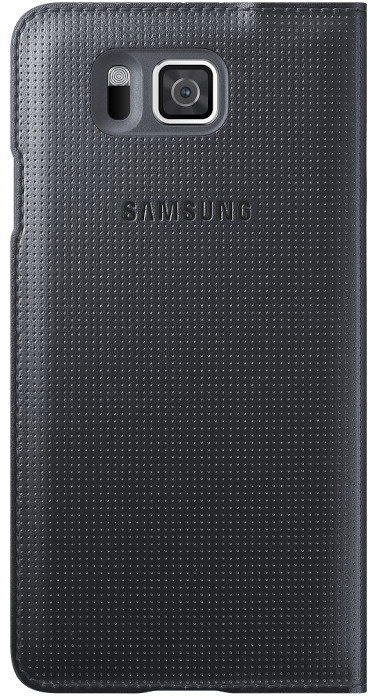 Samsung EF-FG850BB flipové pouzdro pro Galaxy Alpha (SM-G850), černá_1433084792