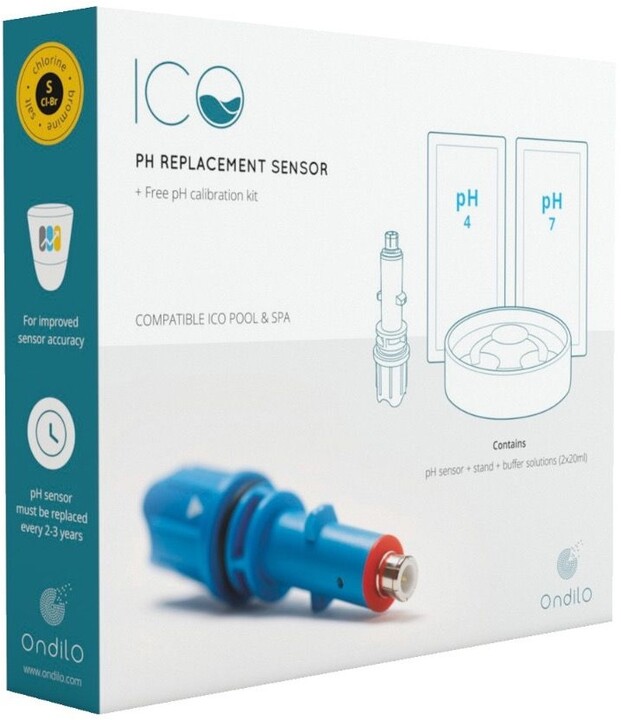 ONDILO ICO - náhradní PH sensor modrý + kalibrační sada_1231280523