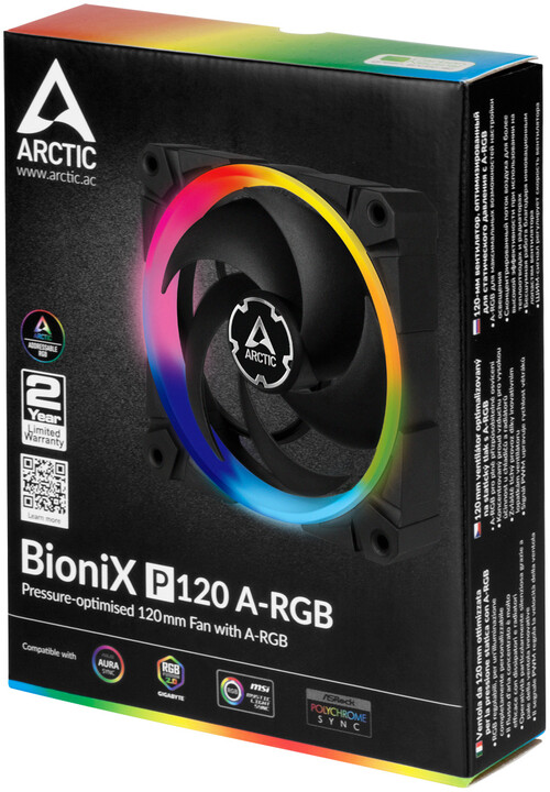 Arctic BioniX P120 A-RGB, 120mm