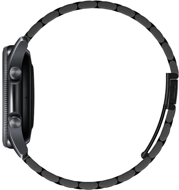 Spigen řemínek Modern Fit pro Galaxy Watch, nerezový, 46mm, černá_357633245