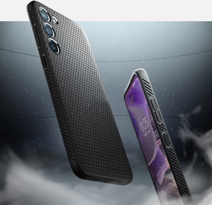 Spigen ochranný kryt Liquid Air pro Samsung Galaxy S23, černá_51381136
