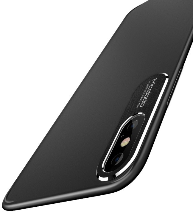 Mcdodo Sharp zadní kryt pro Apple iPhone X/XS, černá_1960339523