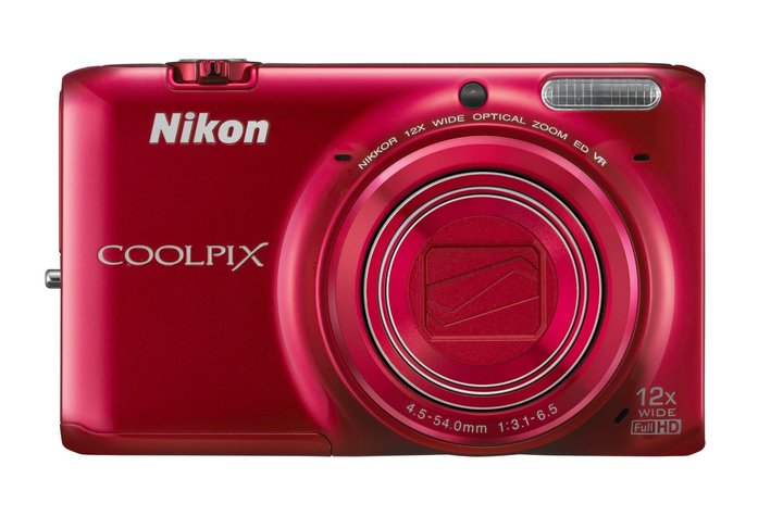 Nikon Coolpix S6500, červená_576528114